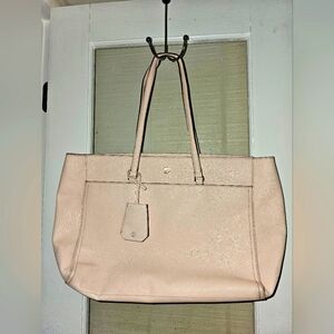 Tory Burch, Pink Handbag Tote, 11x19in